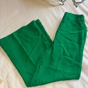 Zara Green Boot Cut Pants